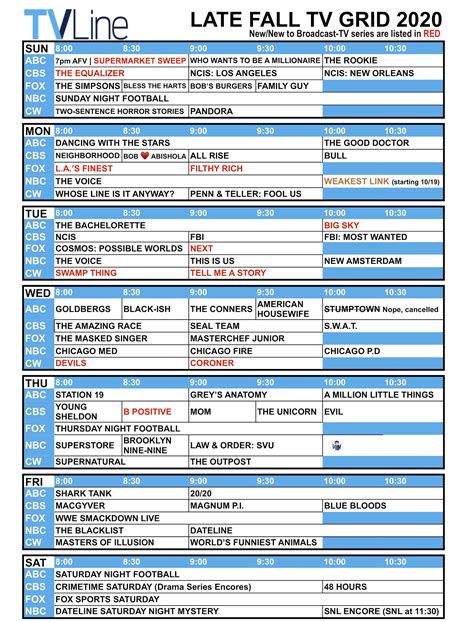 channel 46 tv schedule